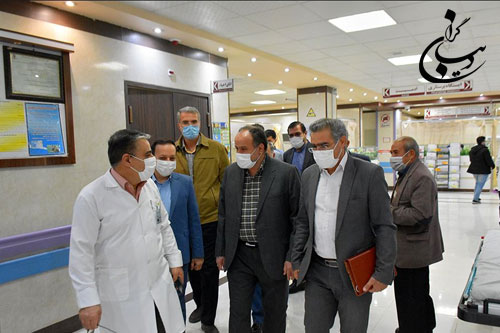 ملاقات شهرداری نجف‌آباد از بیمارستان فاطمه‌الزهرا