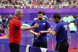 قرعه ۳ نماینده تنیس روی میز ایران در پاریس مشخص شد